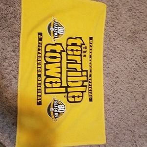 Terrible towel Pittsburgh steelers